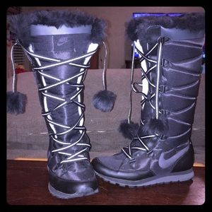Nike Tall Winter Boots w/ Faux Fur